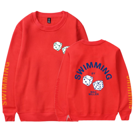 Mac Miller Swimming Red Sweatshirts